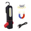USB Rechargeable Magnetic Work Light Super Bright USB Rechargeable Flashlight Car Repair