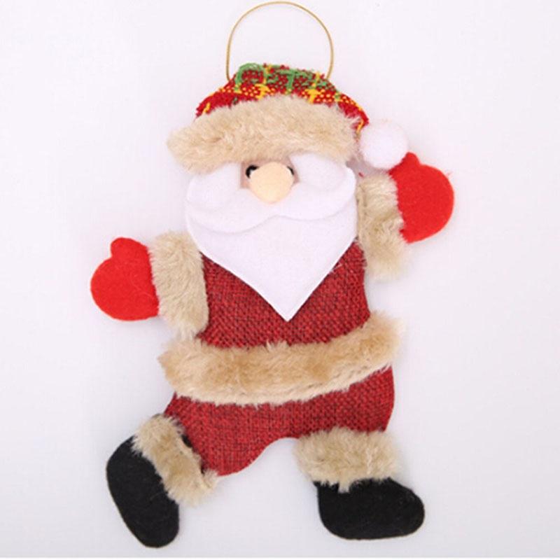 Vánoční dekorace do domácnosti Santa Claus Sněhulák Los Medvěd Panenky Závěsné dekorace na stromeček