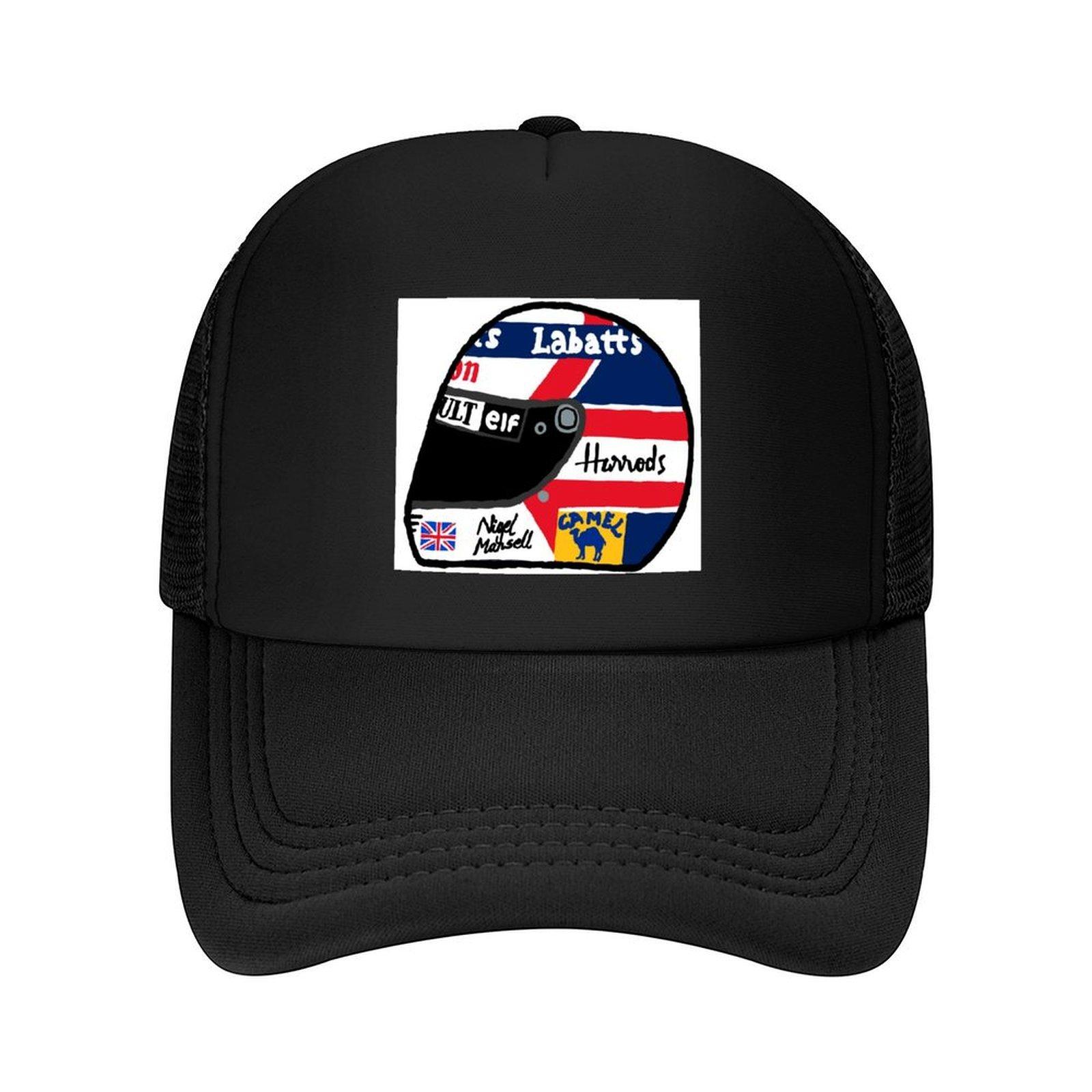 Шлем Найджела Мэнселла Кепка Бейсболка Шляпа Люксовый Бренд Уникальные шляпы Кепка-бейсболка Кепки от солнца Элегантные Женские Шляпы Мужские