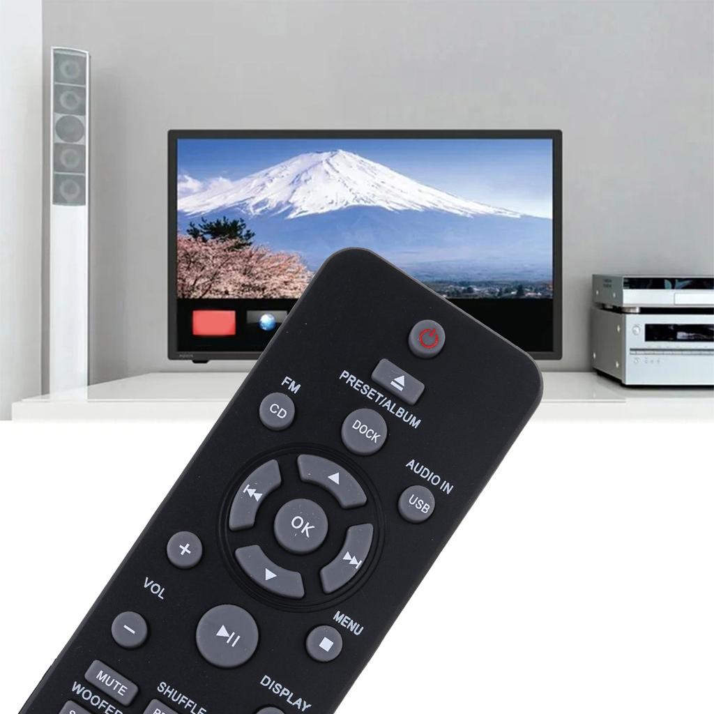 Convenient and User Friendly Remote Control for Philips Micro Music Stereo System BTM2280 BTM2310 No Program Required