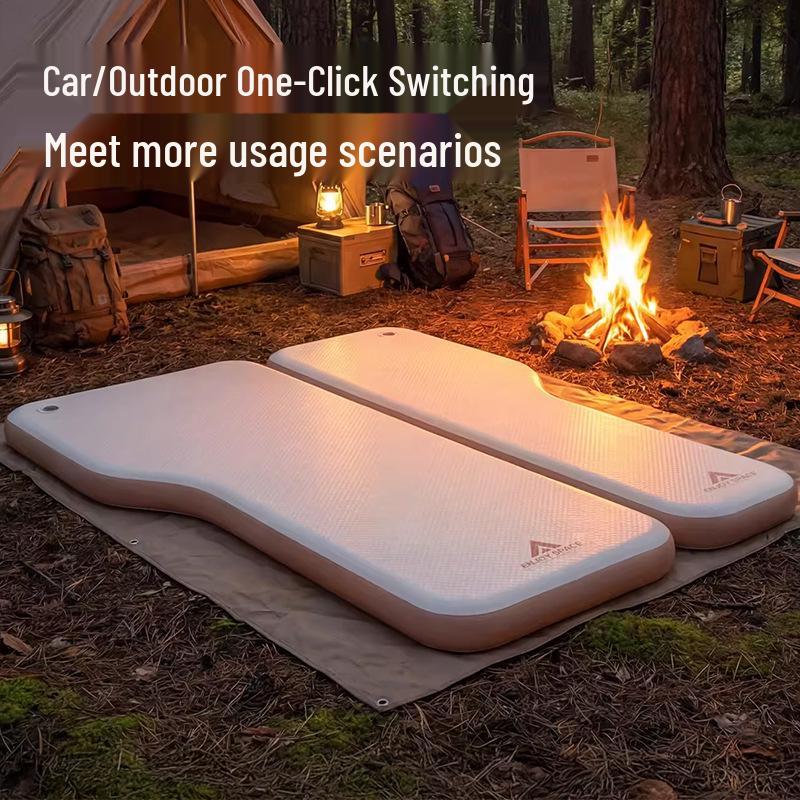 Universal Inflatable Car Mattress for Rear Seat or SUV Trunk