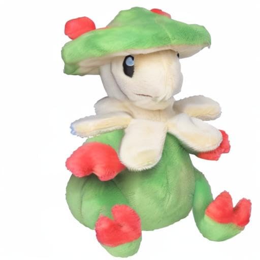 Pokémon Center Original Plush Toy Pokémon Fit Breloom 14 X 11 X 15 Cm (H X W X D)