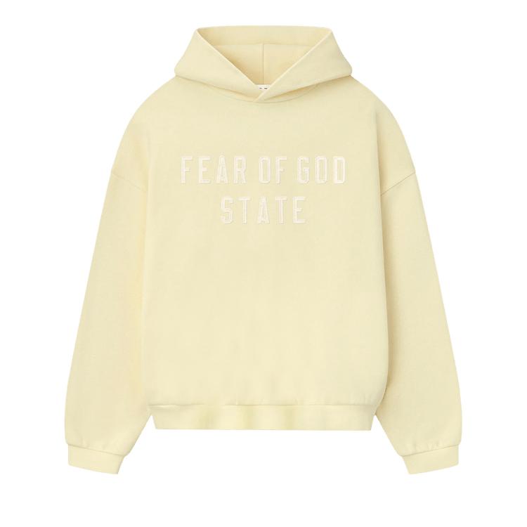 Fear of God Essentials 90s Hoodie Garden Yellow Men Tops 192SP256218F