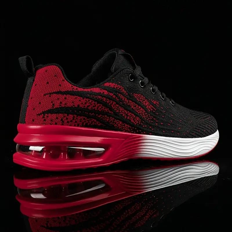 Frühling und Sommer Low-Top Luftkissen Mesh-Oberfläche Leichte Lässige Walking Sportschuhe