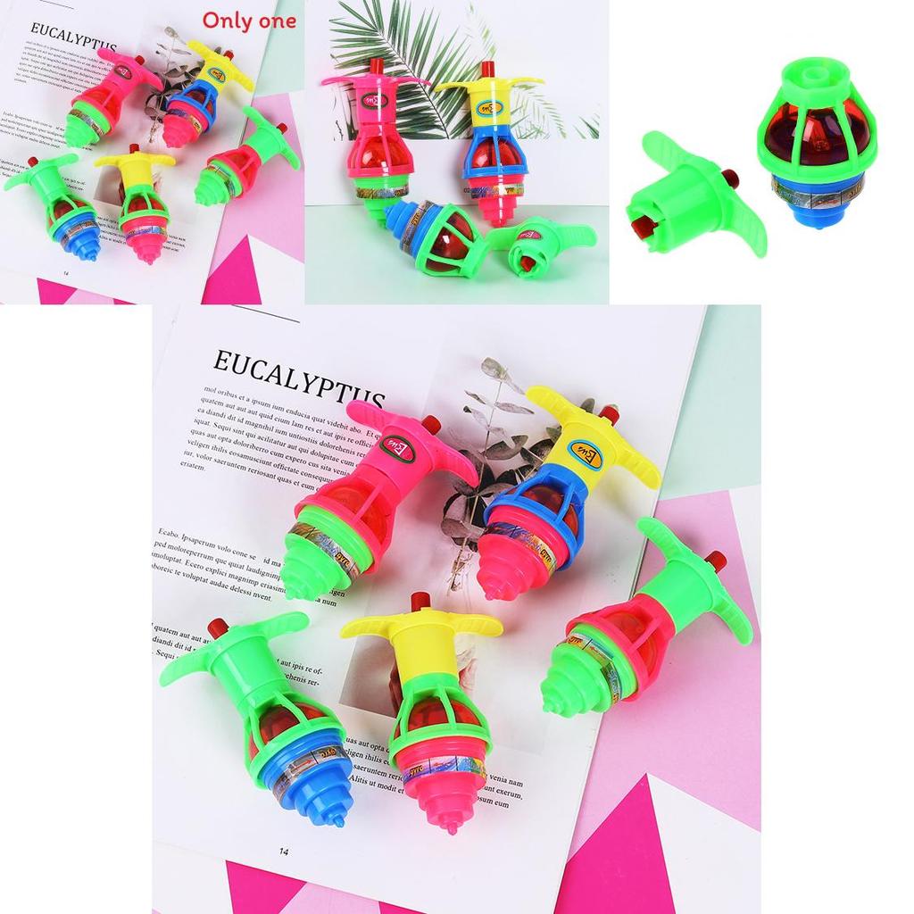 Creative Childrens Light Up Spinning Gyroscope With Launching Launcher For Kids Party Rewards