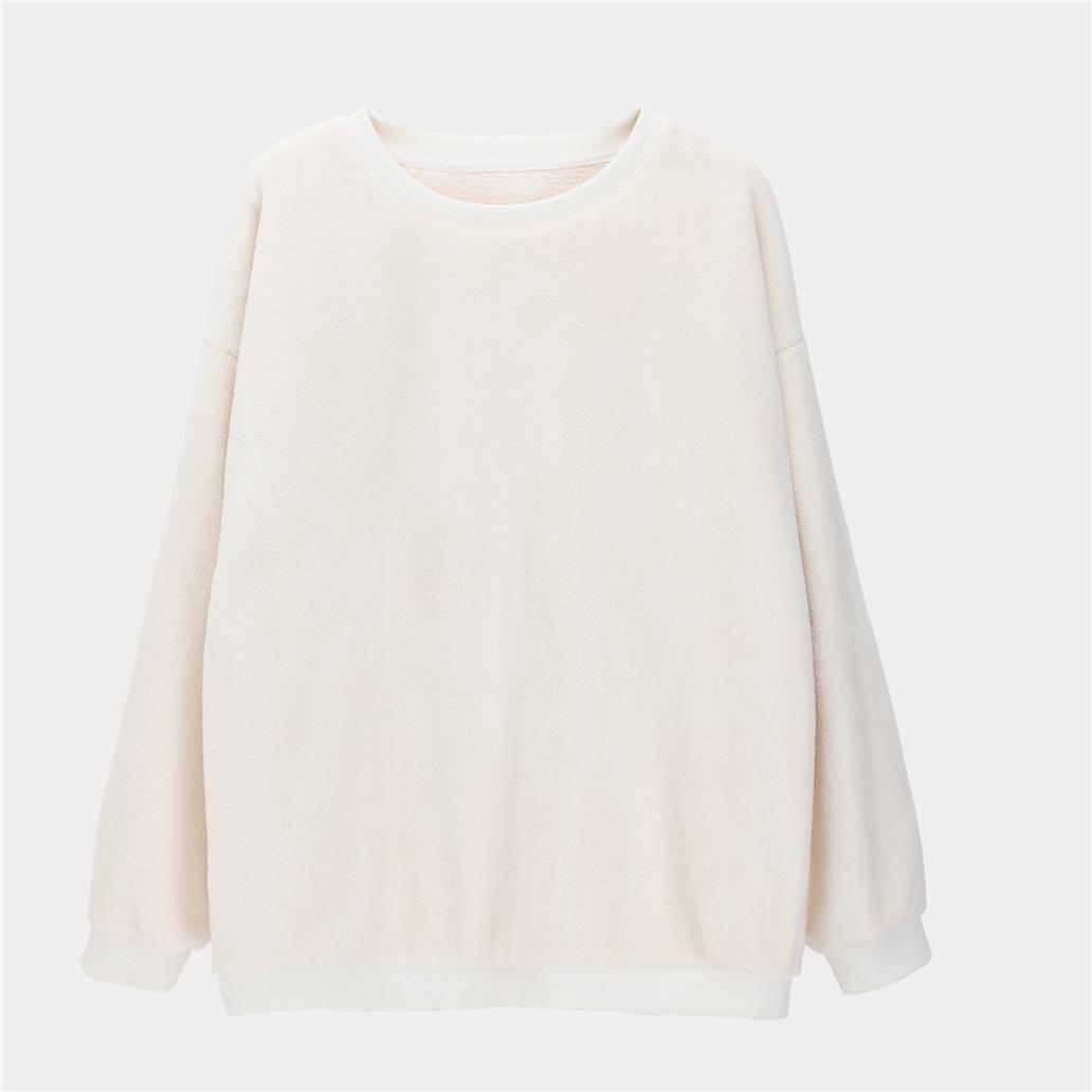 Унисекс фланелевый пуловер и клетчатые брюки, комплект: Уютная осенне-зимняя пара пижам XL