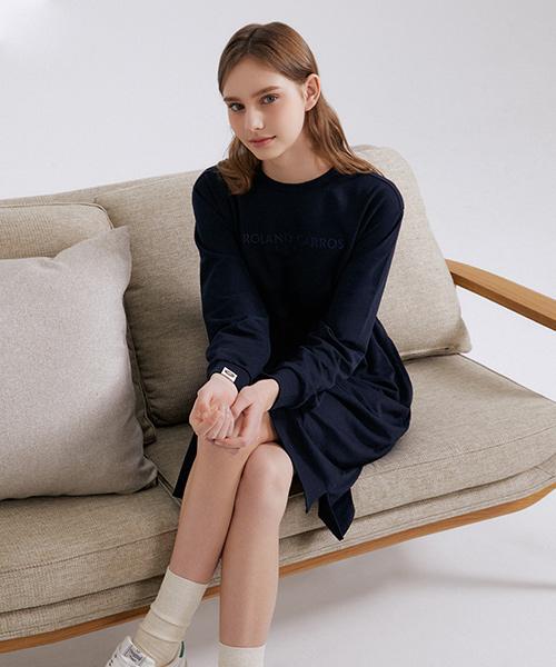 Roland Garros Cotton Terry String Dress 2 Colors