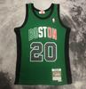 MN hot-pressed 0708 Celtic retro jersey Pierce Garnett Ray Allen embroidered jersey