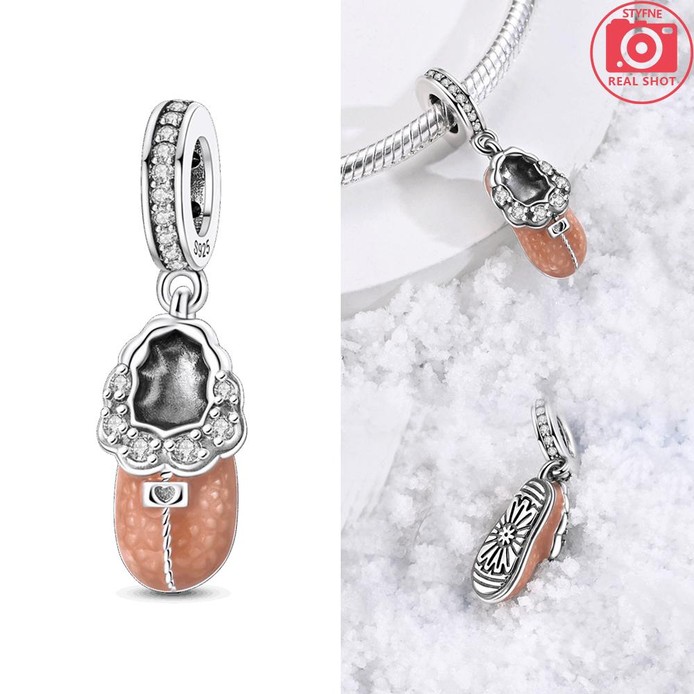 Original Copper Charms Purple Magic Hat Boy Medical Kit Pendant Shoe Beads Fit Bracelet Jewelry Women Fine Gift Accessory