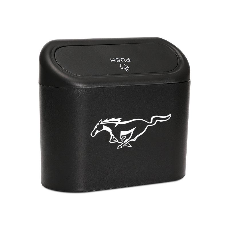 Car Trash Can Storage Box Vehicle Multifunctional Garbage Dust Case For Ford Mustang F10 Zapatillas Miniatura Gt Shelby 2005 2015 Mujer 2012 Kuga