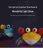 Gesture-Controlled Luminous Crawling Crab Toy with Music