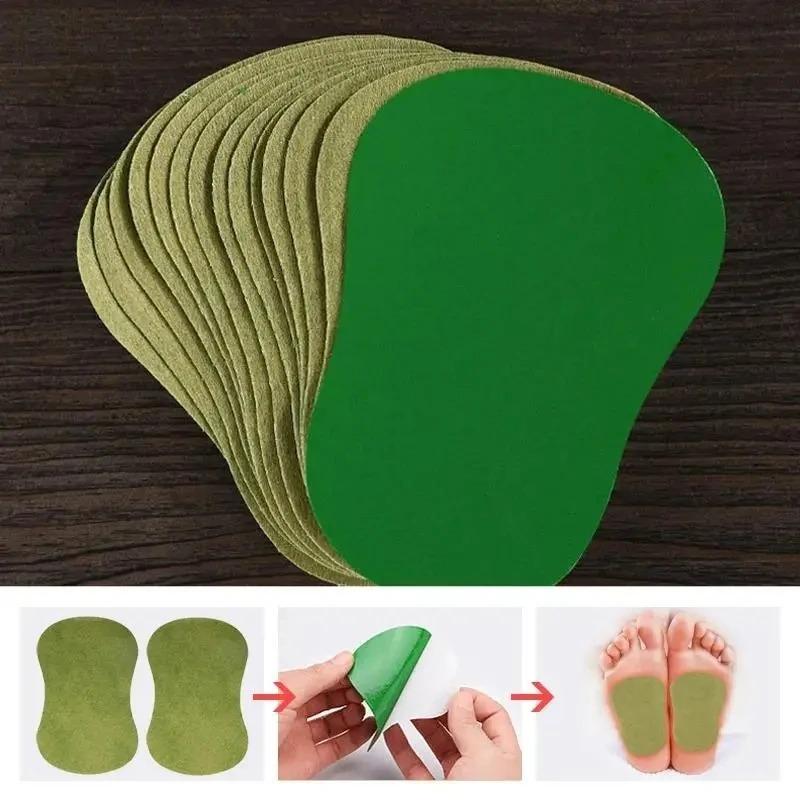 1/6/12/30pcs Mugwort Foot/Neck/Waist/Knee Patches Detoxifying Deep Cleansing Foot Pad, Natural Herbal Sleep Aid Foot Patch, Stress Relief Patch