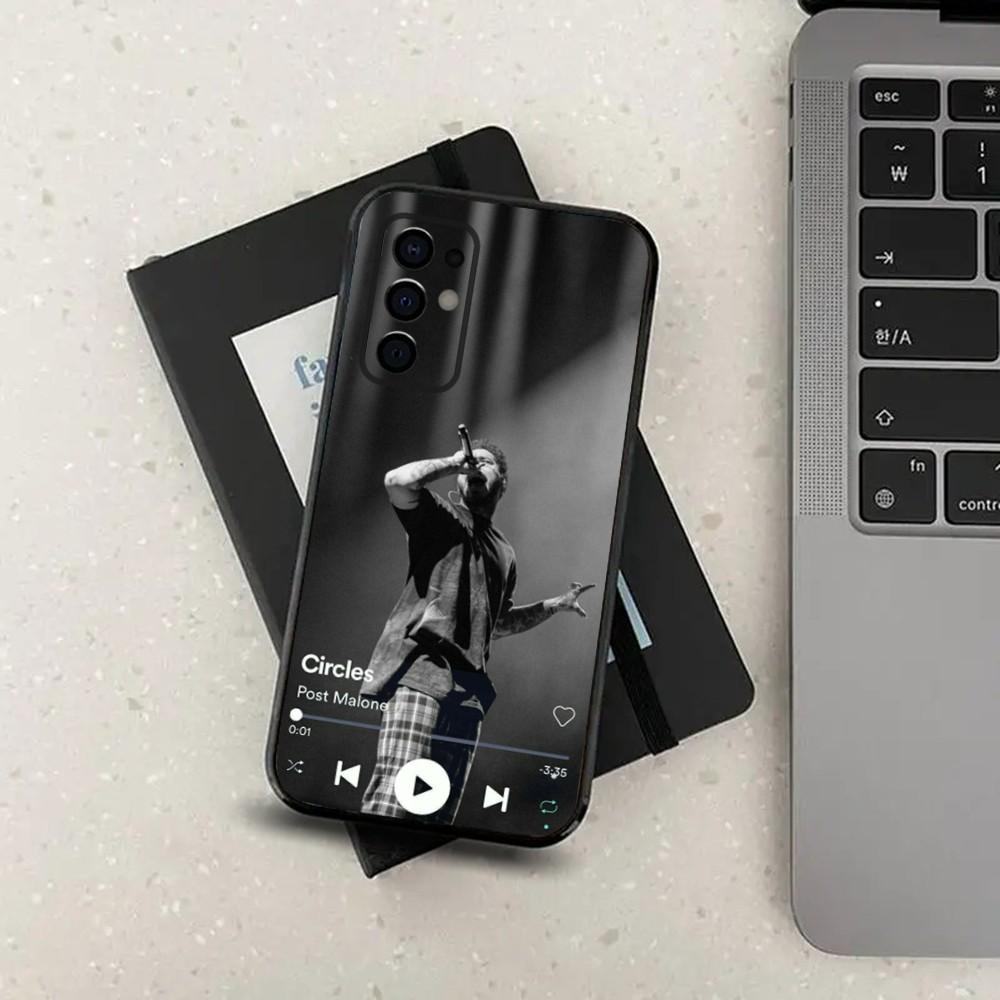 Post M-Malone Singer Phone Case For Samsung S24,S21,S22,S23,S30,Ultra,S20,Plus,Fe,Lite,Note,10,9,5G Black Soft Cover