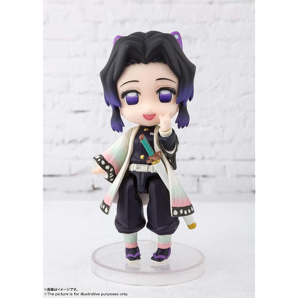 TAMASHII NATIONS Figuarts Mini Demon Slayer: Shinobu Kocho Approx. 90mm PVC/ABS Pre-painted Actio...