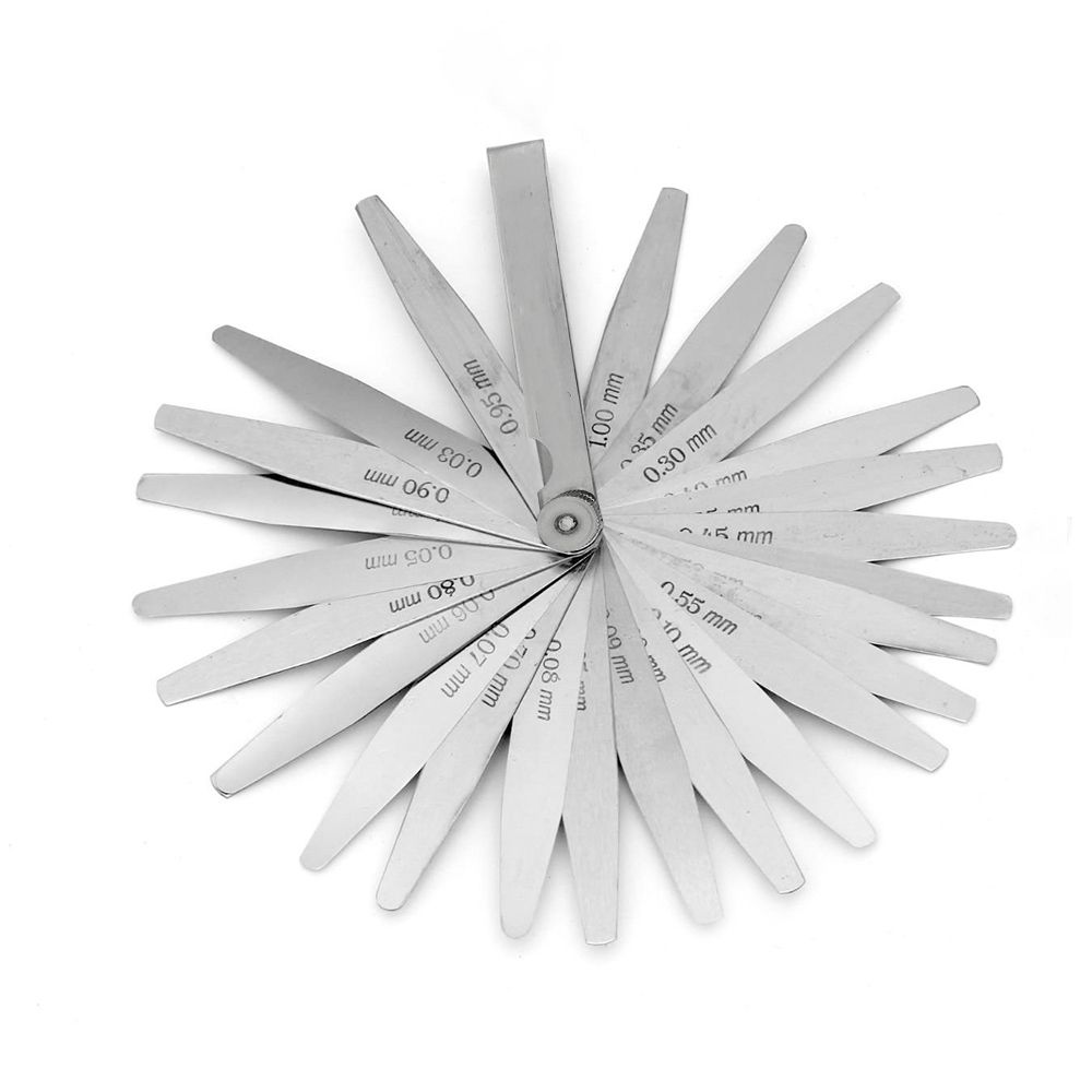 Measurement Foldable Metric Filler Thickness Gage Feeler Gauges Layout Tool Measurements Tool