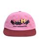 VENHIT Block Vnht Color Block Flat Brim Cap_Pink Burgundy