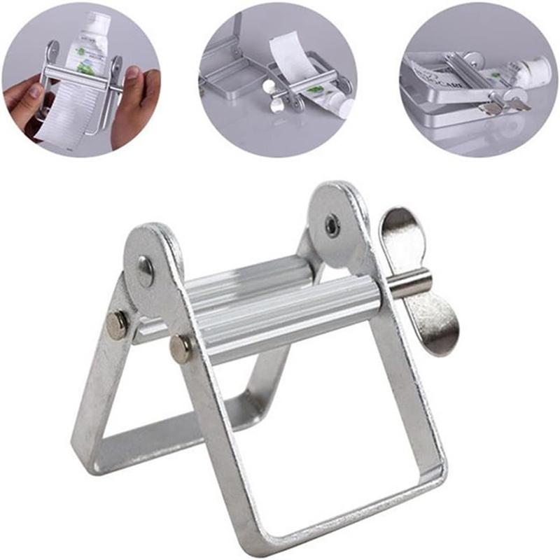 Toothpaste Squeezer Tooth Paste Holder Household Bathroom Tools Tube Cosmetics Facial Cleanser Rolling Squeezing Dispenser