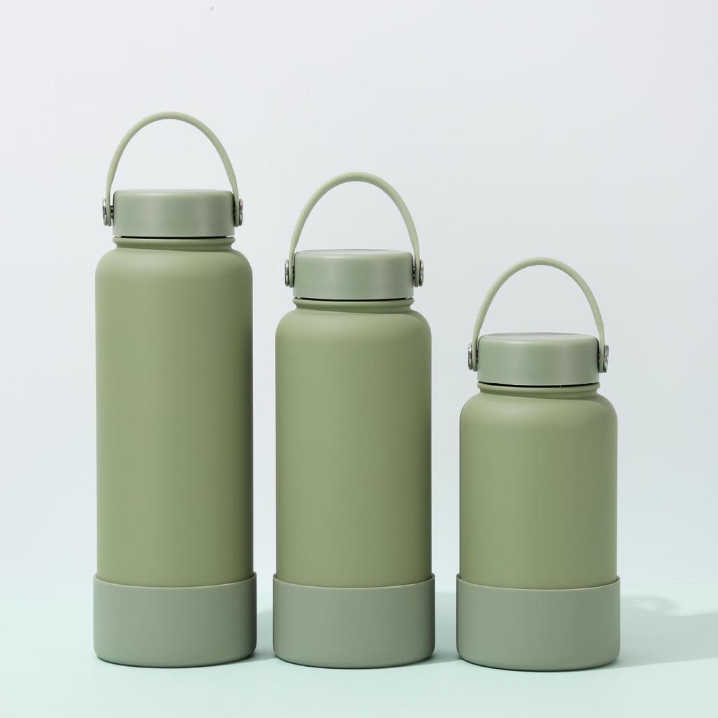 High-Value 316 Stainless Steel Macaron Thermos Bottle with Lanyard - Stylish, Portable, Insulated Sports Water Bottle