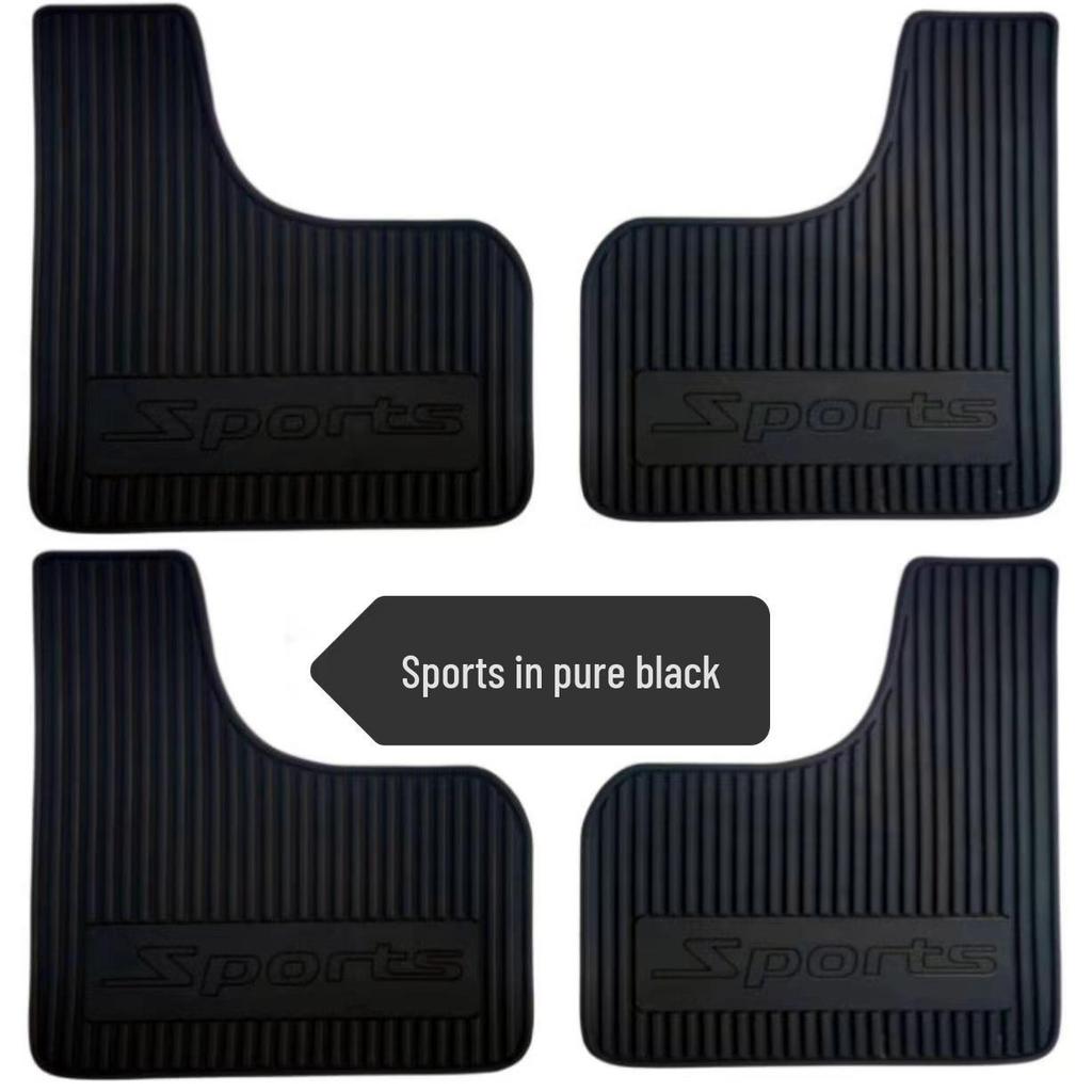 Universal Car Mudguards - Plastic Anti-Splash Tire Protectors