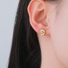 LIKGREAT Trendy Evil Eye Earrings Turkish Nazar Boncuk Protection Stud Earring Stainless Steel Jewelry Amulet Gift for GirlWomen