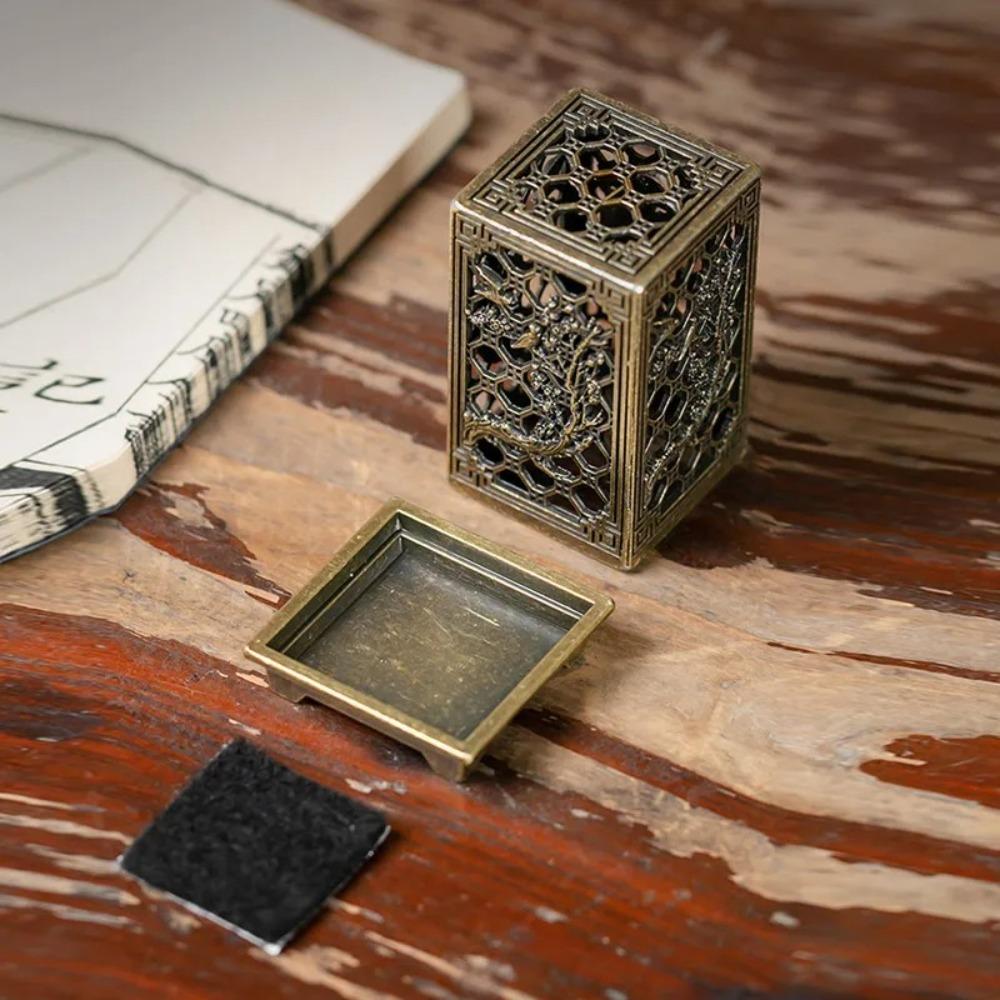 Burners Accessories Square Vertical Incense Burner New Chinese Style Vertical Incense