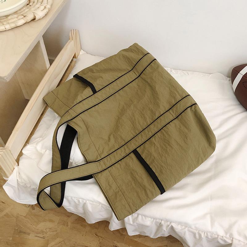 Nylon Tote Bag Large Capacity Women's Shoulder Bag Commuter Shopping Bag Handbag