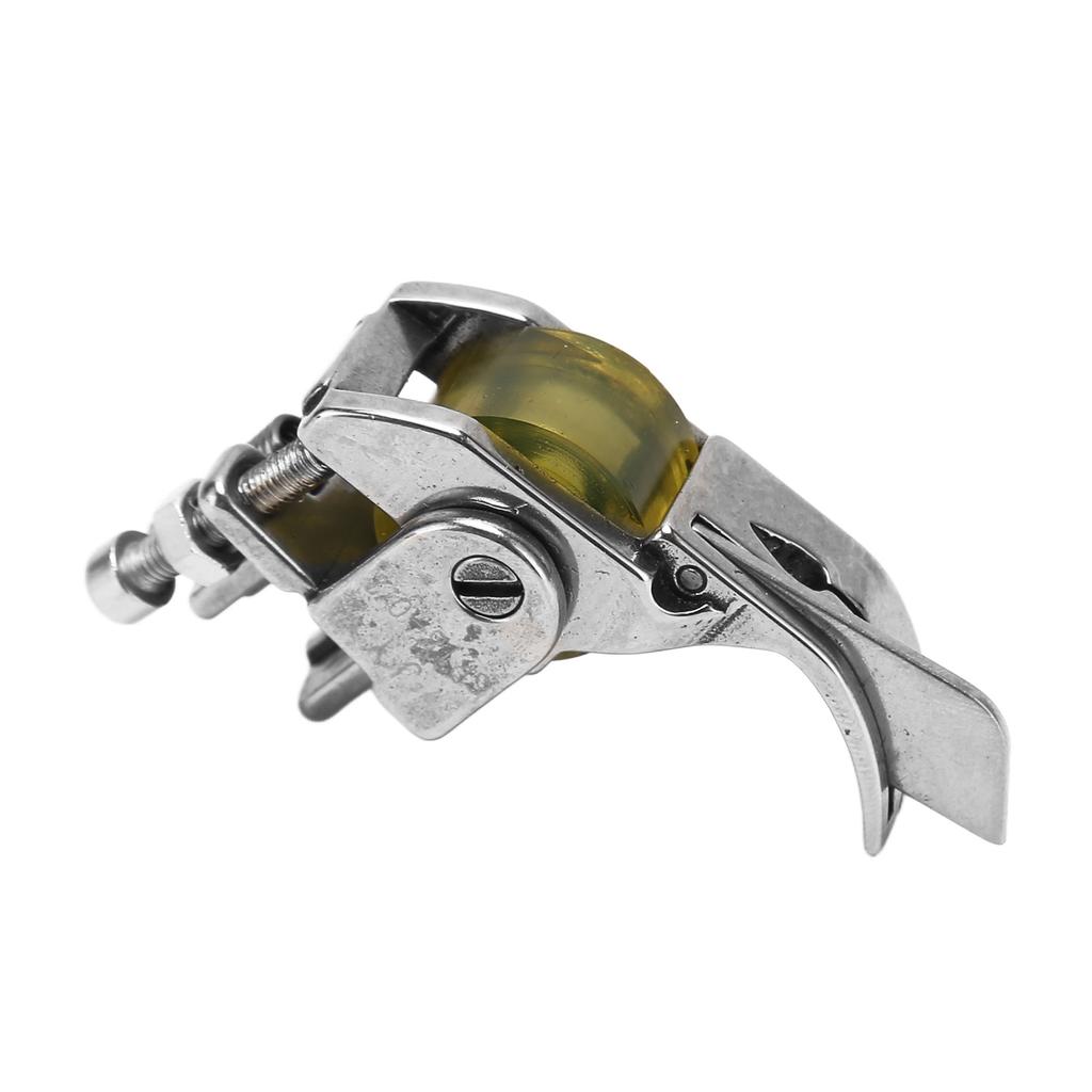 Rubber Wheel Presser Foot Stainless Steel Easy Installation Light Compact Roller Presser Foot for
