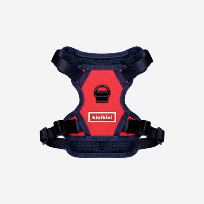 KINIKINI SIGNATURE LOGO MESH HARNESS-RED (Mesh Harness)