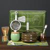 Japanese Rough Pottery Matcha Ceremony Set
