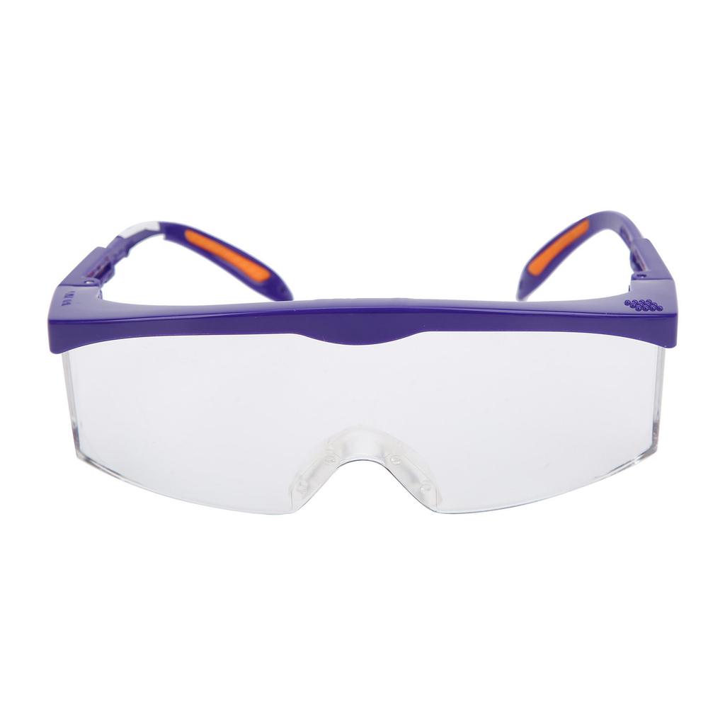 AntiImpact Safety Glasses AntiFog Scratch Resistant UV Protection Transparent PC Lens for Riding