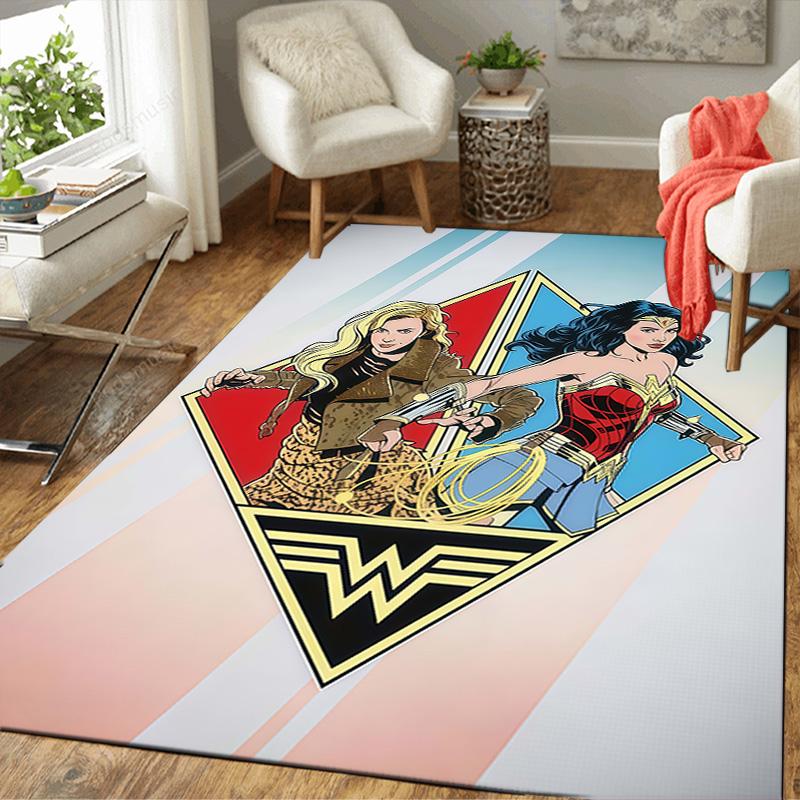 

Super Hero Fashion Floor Mat Non-Slip Washable Rug for Living Bedroom 60x90cm