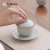 Lotus Petal Ceramic Gaiwan Tea Cup
