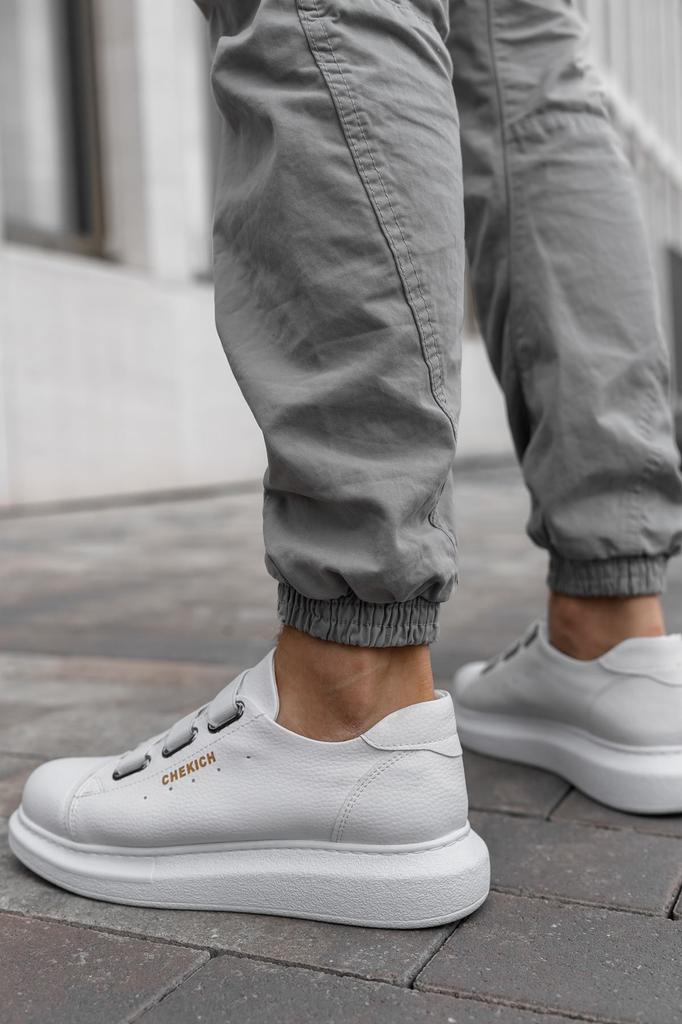 Chekich H Nowa Kolekcja CH253 Lustrzane Nie Męskie Buty Białe Czarne Brązowe Tan