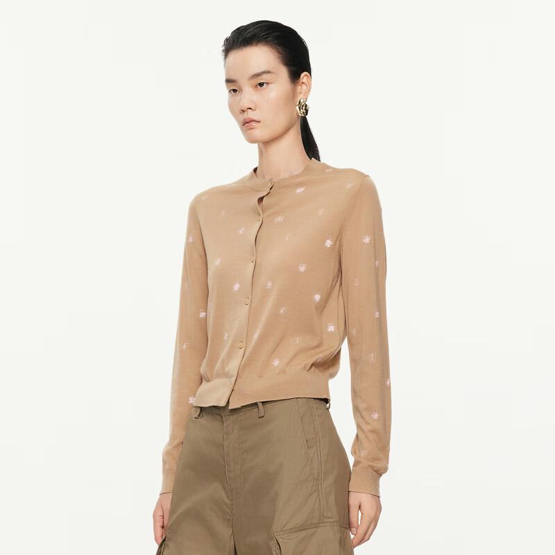 

JNBY 2024 Autumn Collection Round Neck Wool Cardigan S