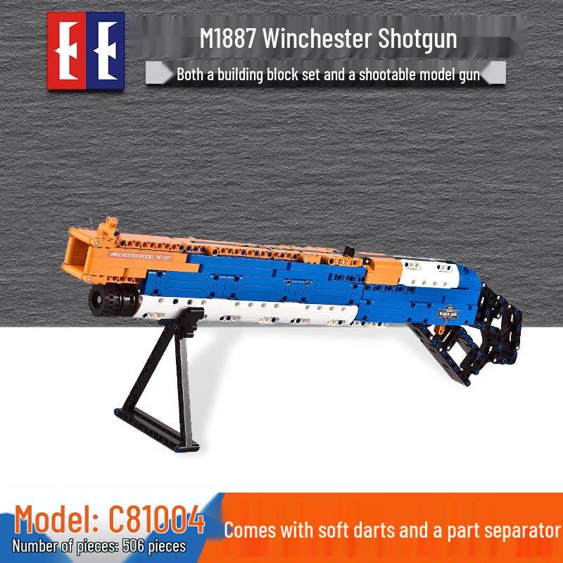 Double Eagle Military Toy Gun: Children s Educational Model Submachine Gun