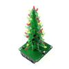 Red Green Yellow Led Led Christmas Tree Flashing Toy Three-Dimensional Design Soldering Practice Kit 3D Led Christmas Tree Kit