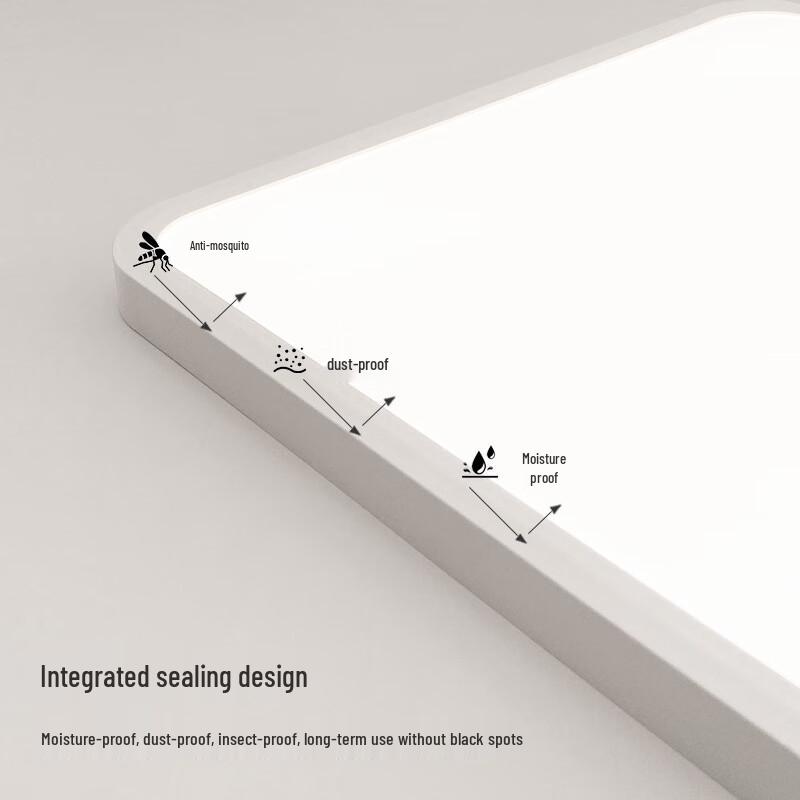 UOSU Modern Minimalist Square Ceiling Light