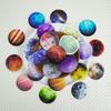 56 Space Planet Series Colorful Transparent Stickers Pet Material Shock Exquisite Planet Decorative Stickers