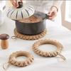 Round Pot Pad Heat Proof Pan Place-mat New Pot Holders