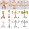 Metal Vintage Tea Light Candle Holder Candlestick Wedding Table Dining Decoration Ornament
