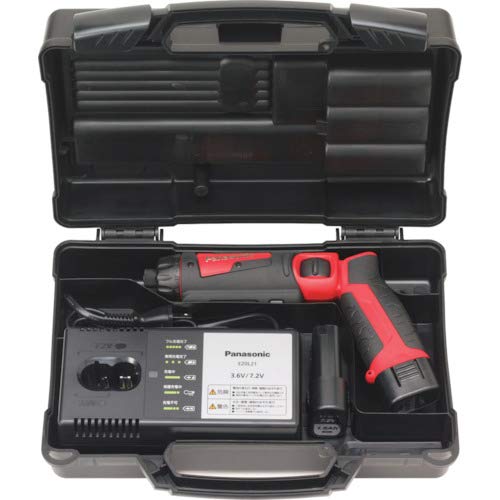 Panasonic Charging Stick Driver EZ7421 High Precision Compact Equipped with Wide LED for Hand Use Battery Pack X Charger and Case Included Drill
