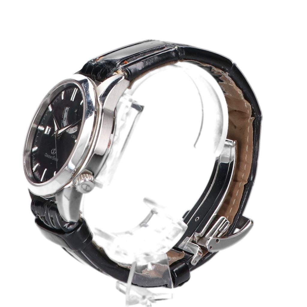 ORIENTSTAR EL00-C2 Orient Watch Workers' Union 50th Anniversary Model, Power Reserve, Date, Mechanical Automatic Watches Black / SilverUsed