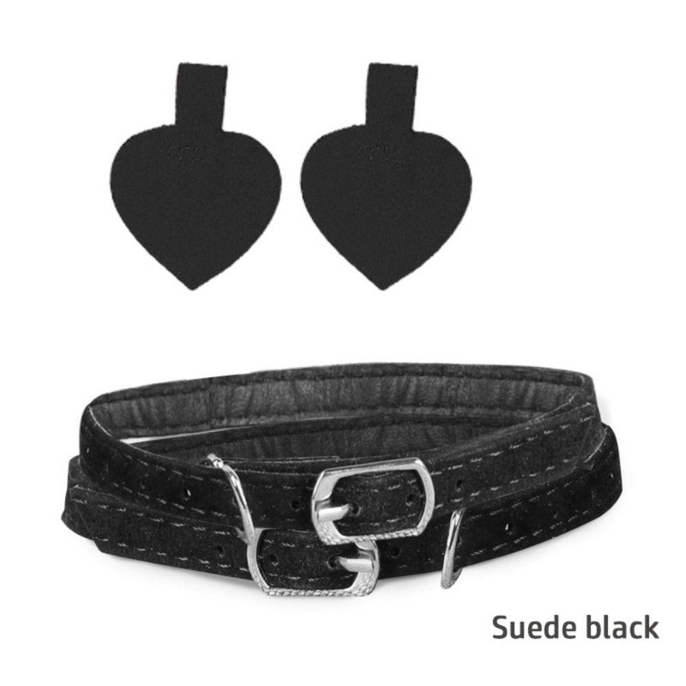 

1 Pair Shoe Accessories Ankle Holding Loose Bundle Laces Shoelace Heels Band Adjustable Shoe Belt Anti-skid Belt