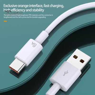 Datenkabel Hochfestem Anti-wicklung Stabile Ausgabe 12V 6A 1 Meter USB/Typ-C Datenkabel für Xiaomi für Huawei für OPPO für Android