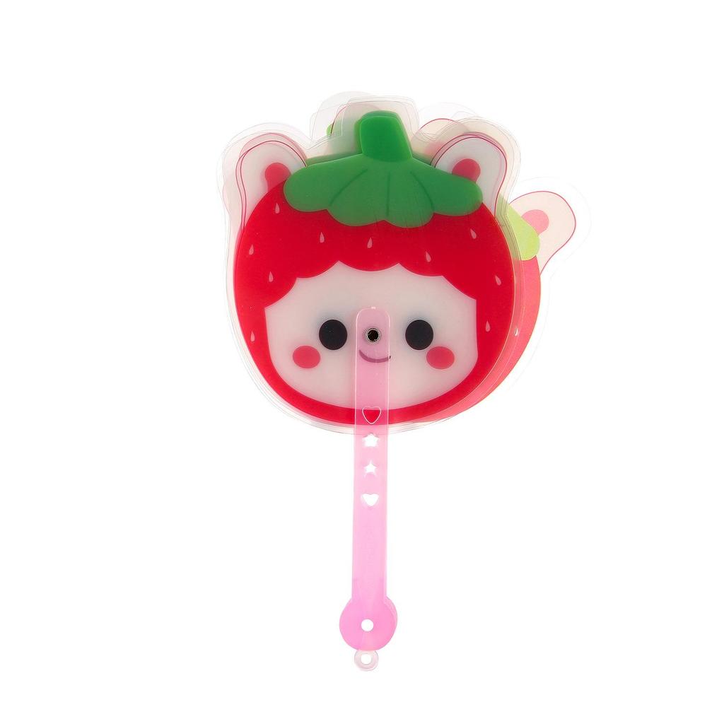Ventaglio Portatile Pieghevole Creativo a Forma di Frutta Cartoon per Bambini - Ventaglio Portatile in Plastica Fresco per l'Estate