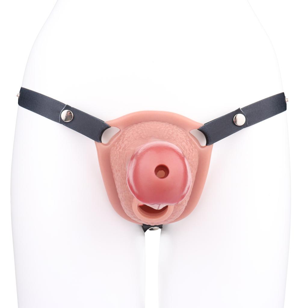 Men Short CB Lock Penis Cage Cock Lock Silicone Chastity Lock Sex Toy Femdom BDSM Slave Ball Stretcher
