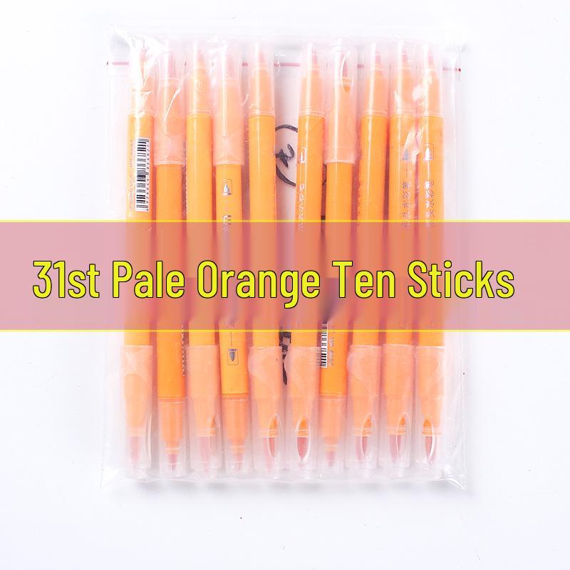 36-Color Double-Ended Soft Tip Washable Watercolor Pens for Primary Students