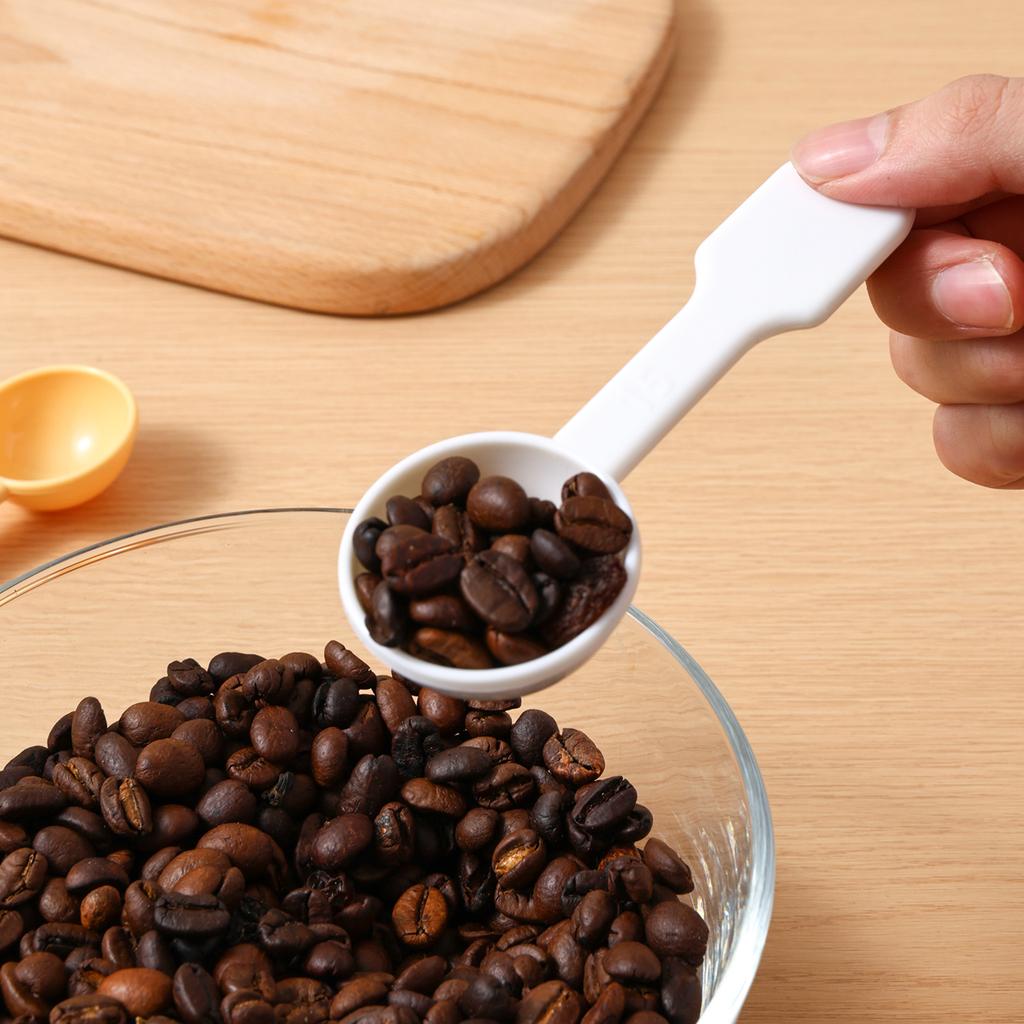Multi-functional Plastic Measuring Spoon Set 6pcs/set Nestable Seasoning Coffee Bean Measure Spoons Kitchen Baking Accessories
