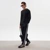 Men's Classic Contrasting Stripe Casual Sports Pants
