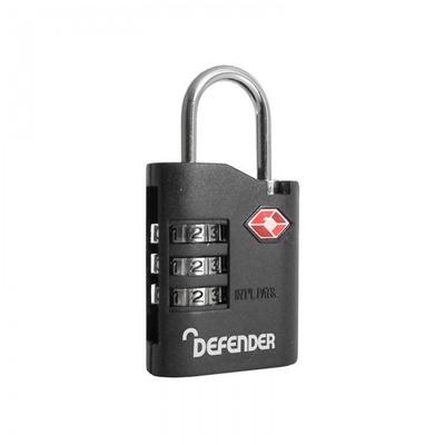 Defender Tsa Combination Padlock 35mm